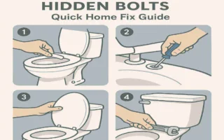 How to Replace a Toilet Seat with Hidden Bolts: Quick Home Fix Guide