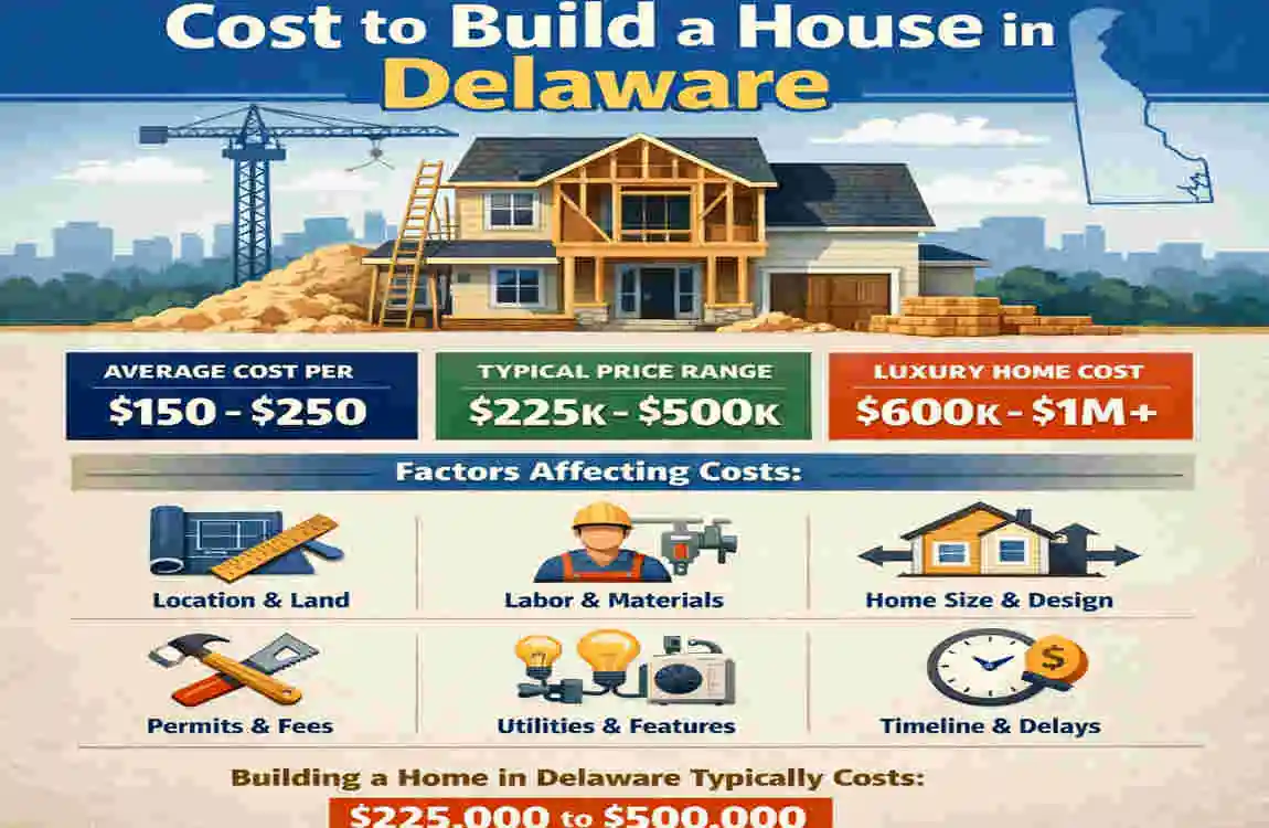 How Much Does It Cost to Build a House in Delaware? Custom Prices Revealed