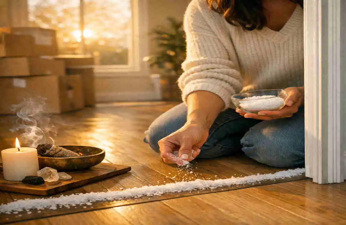 how to cleanse your new home