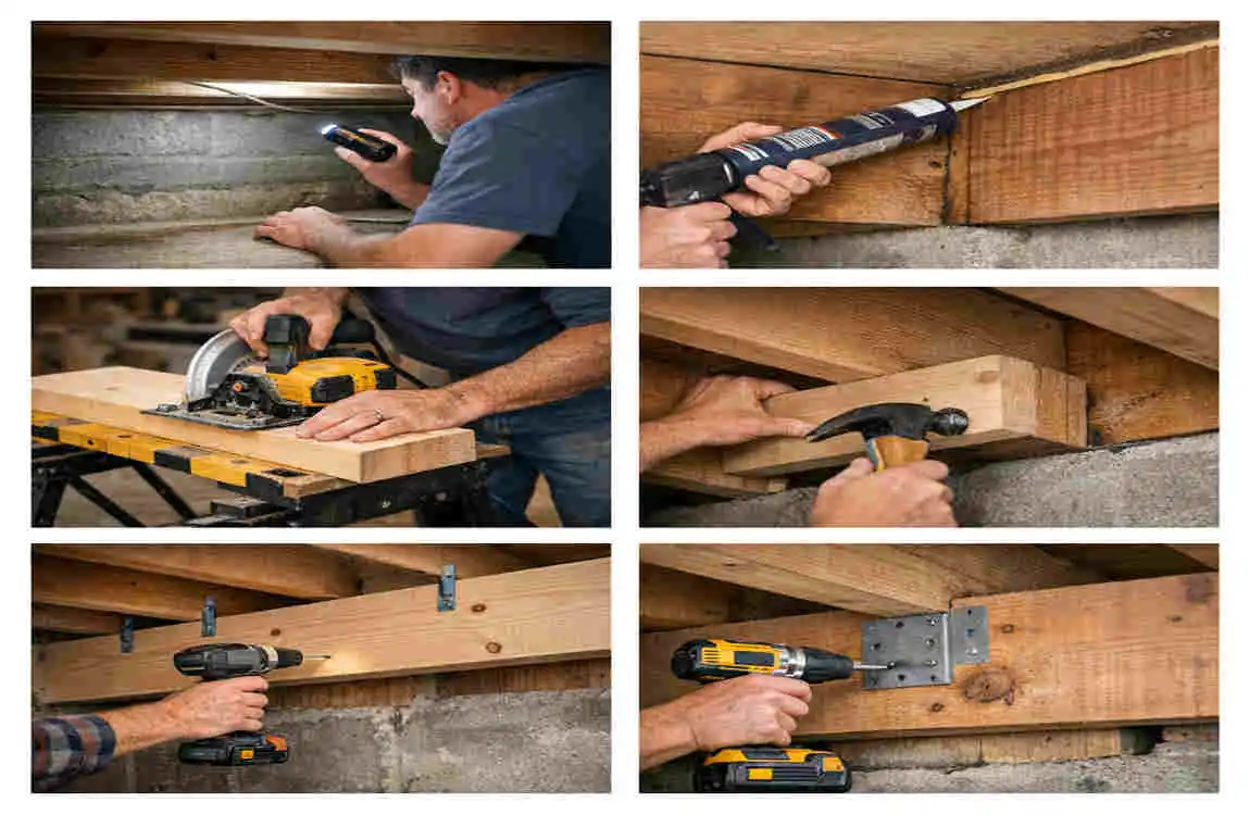how to stiffen up a floor