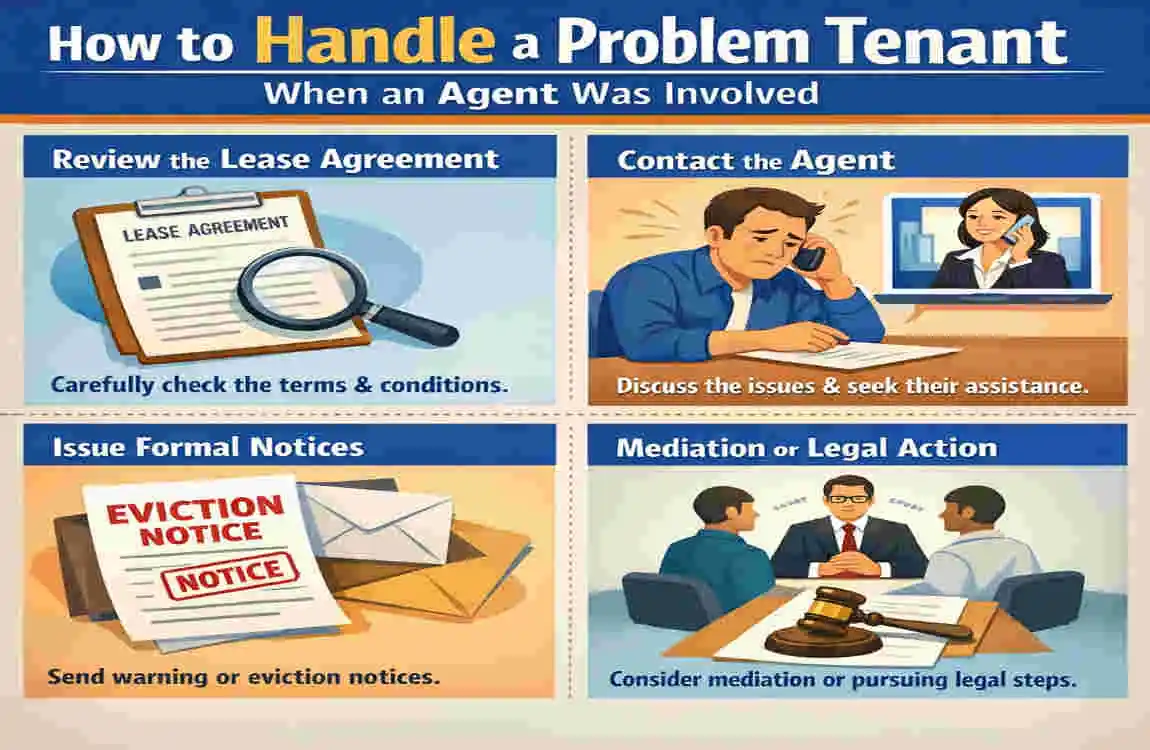 are real estate agent liable for bad tenants