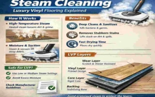 can you steam luxury vinyl flooring