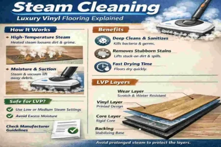 can you steam luxury vinyl flooring