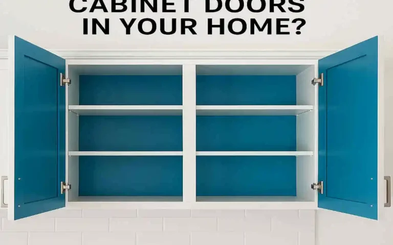 do you paint the inside of cabinets doors