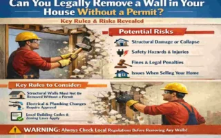 can i remove a wall in my house without a permit
