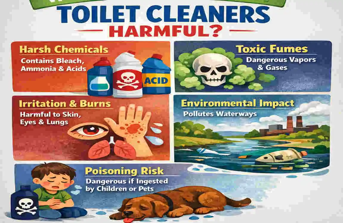 is toilet cleaner bad for pipes