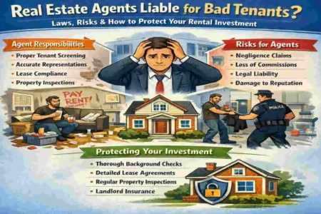 Real Estate Agents Liable for Bad Tenants? Laws, Risks & How to Protect Your Rental Investment