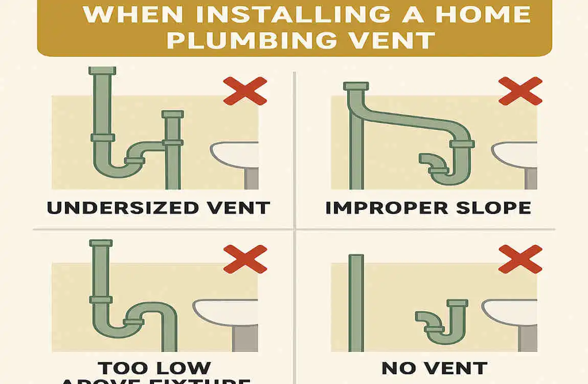 how many elbows can a plumbing vent have