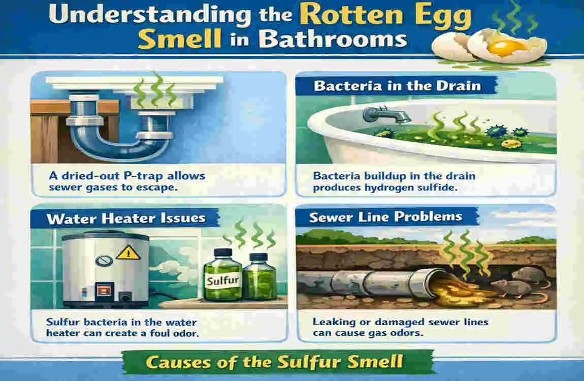 why does my bathroom smell like eggs