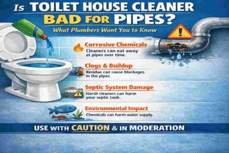is toilet cleaner bad for pipes