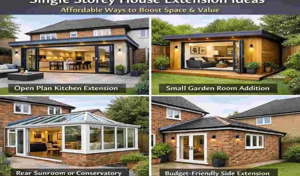 single storey house extension