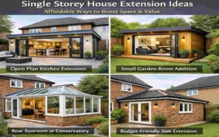 single storey house extension