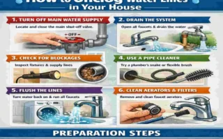How to Unclog Water Lines in House: Fast DIY Fixes for Low Pressure & Backups