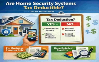 Are Home Security Systems Tax