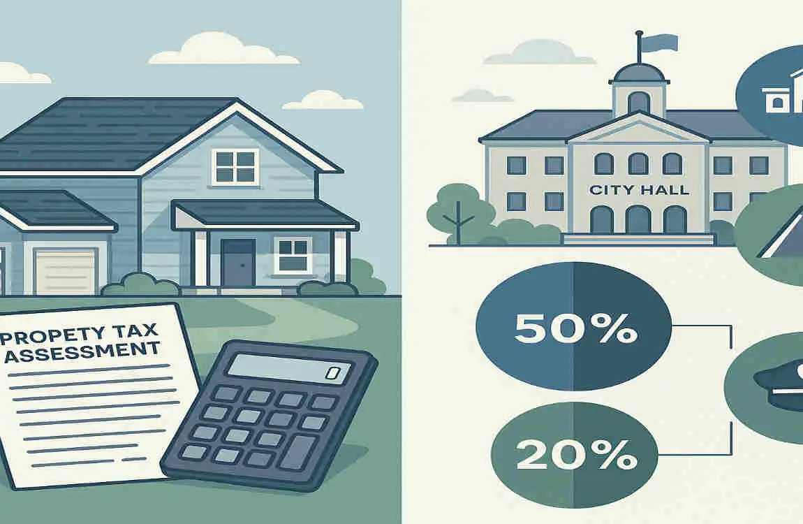 are real estate taxes the same as property taxes