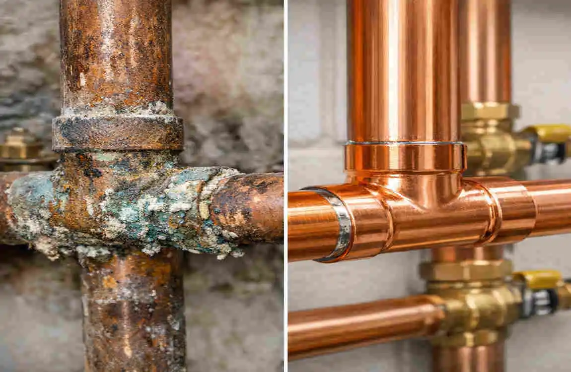 how long does copper plumbing last