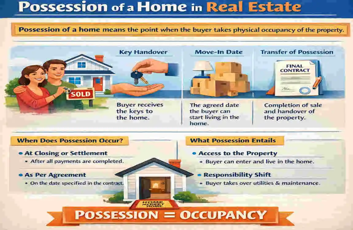 when does buyer take possession of home