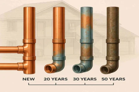 how long does copper plumbing last