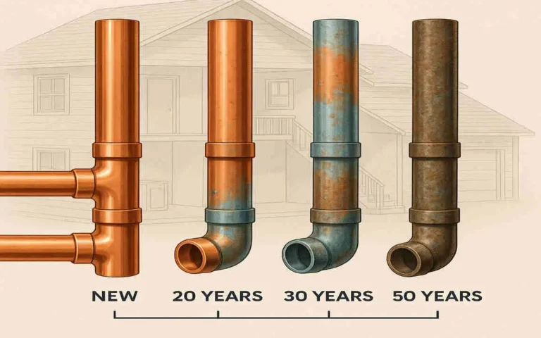how long does copper plumbing last