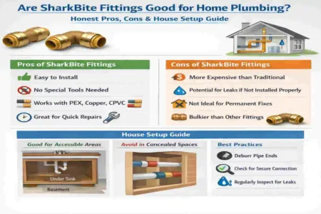 Are SharkBite Fittings Good for Home Plumbing? Honest Pros, Cons & House Setup Guide