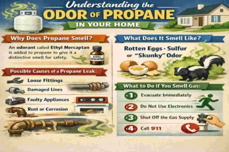 what does propane smell like in a house