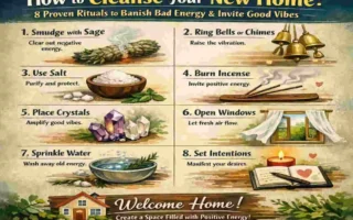 how to cleanse your new home