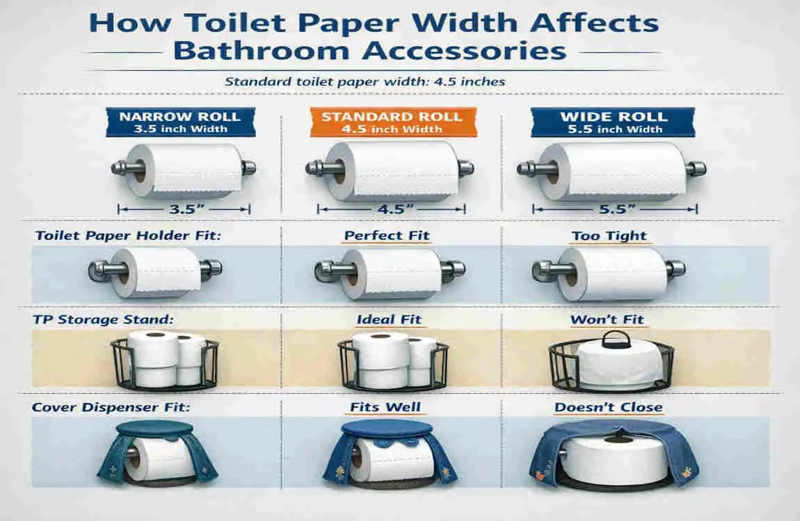 how wide is a toilet paper roll