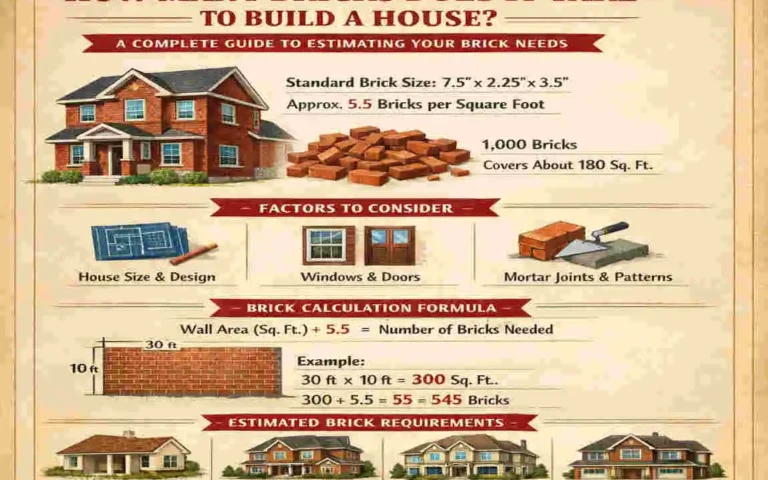 how many bricks does it take to build a house