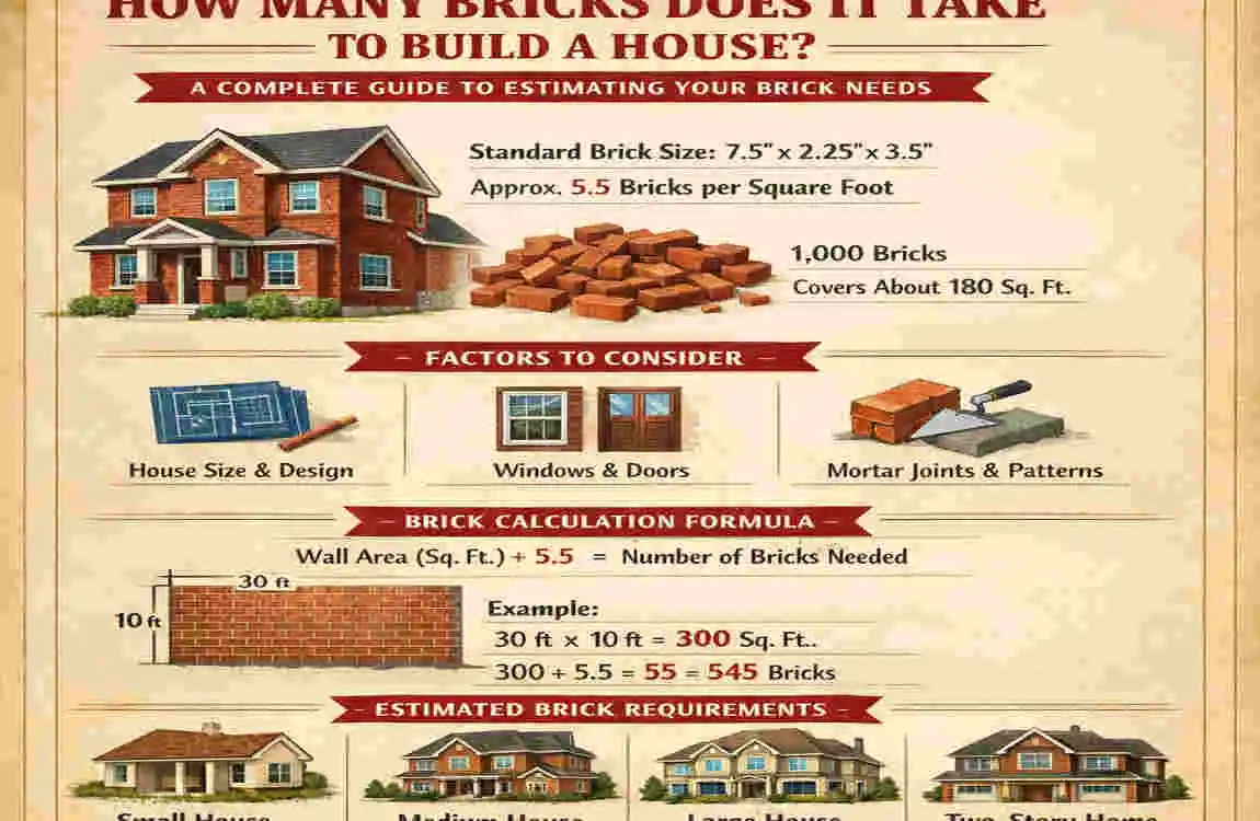 How Many Bricks Does It Take to Build a House? A Complete Guide to ...