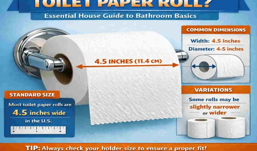 how wide is a toilet paper roll
