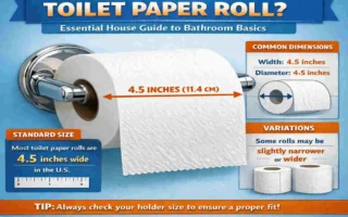 how wide is a toilet paper roll