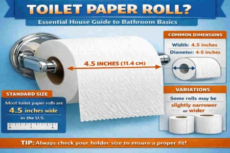 how wide is a toilet paper roll