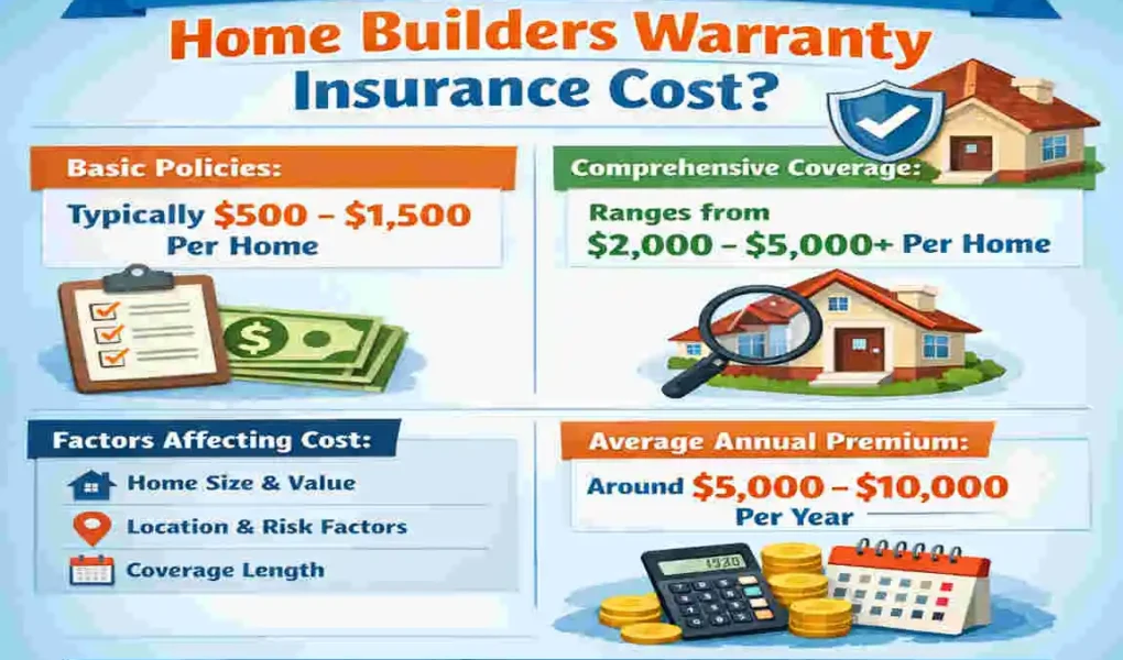 how much is home builders warranty insurance