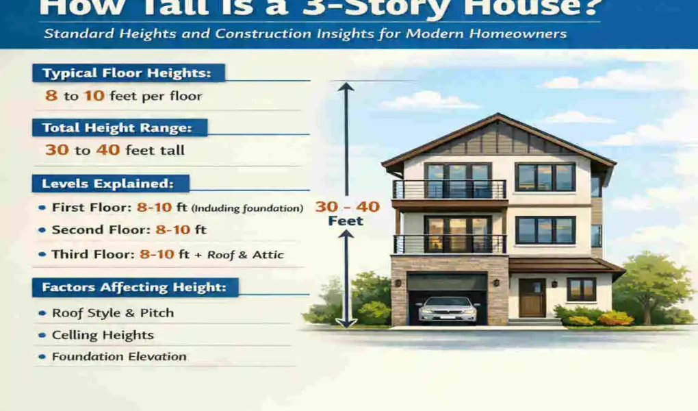 How Tall Is a 3-Story House? S