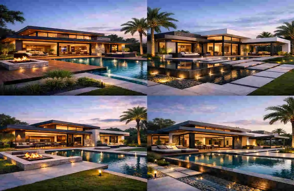 Luxury Modern Bungalow Design