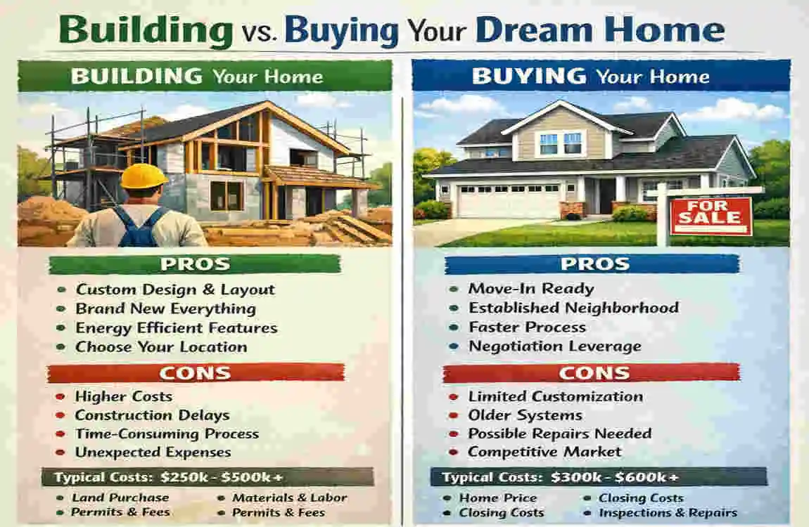 Build or Buy: Is It Cheaper to Construct Your Dream Home? Real Costs Revealed