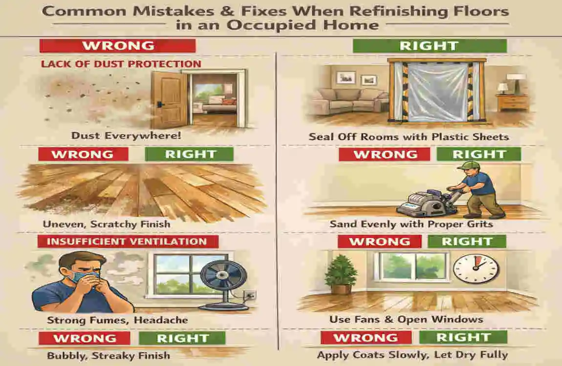 How to Refinish Floors While Living in the House: Your Complete DIY Guide