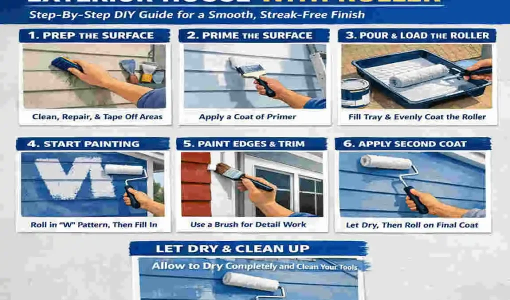 How to Paint Your Exterior House