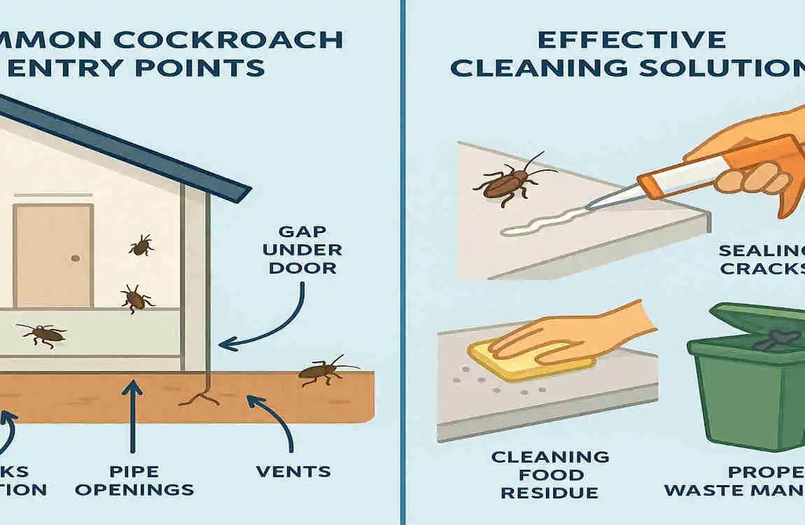 How Do Cockroaches Get Into My House? Expert Cleaning Tips to Prevent Infestations