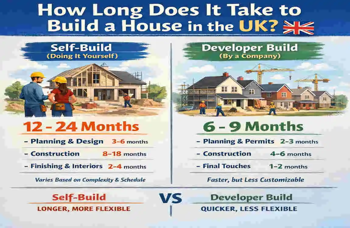 How Long Does It Take to Build a House in the UK? Realities Exposed