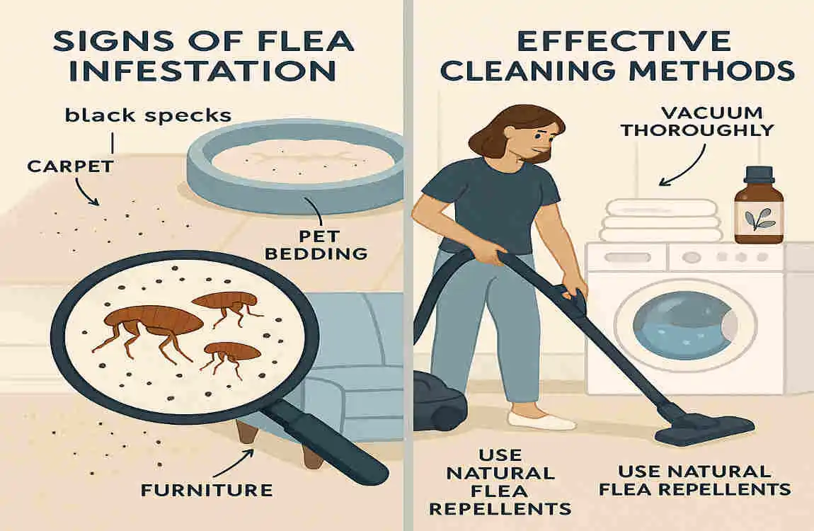 How to Know If You Have Fleas in Your Home: Cleaning Tips to Detect and Eliminate Fleas Effectively