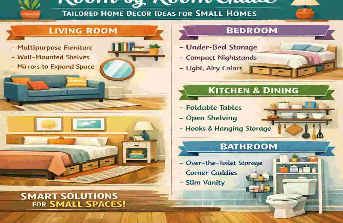 Transform Tiny Spaces: Best Home Decor Ideas for Small Homes