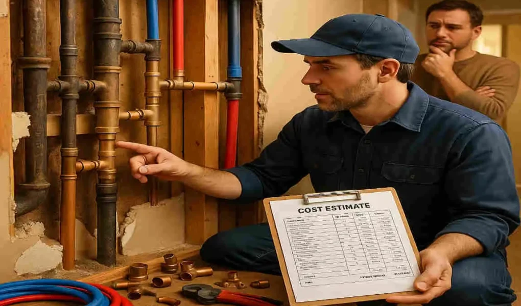 How to Estimate the Total Cost to Replumb Your House