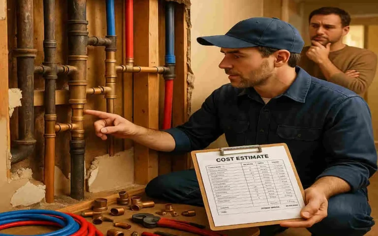 How to Estimate the Total Cost to Replumb Your House