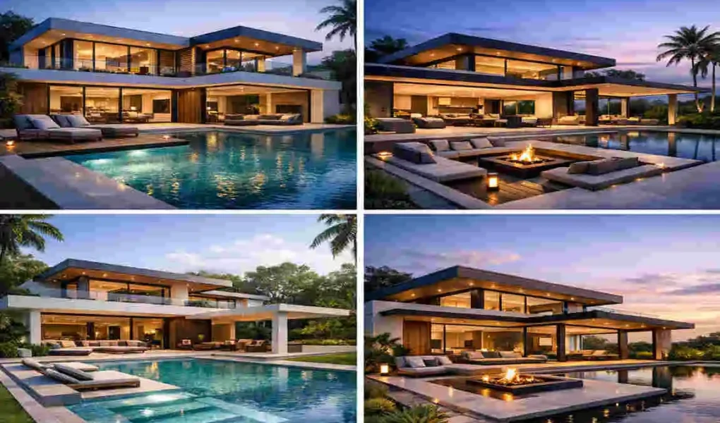 Luxury modern bungalow design