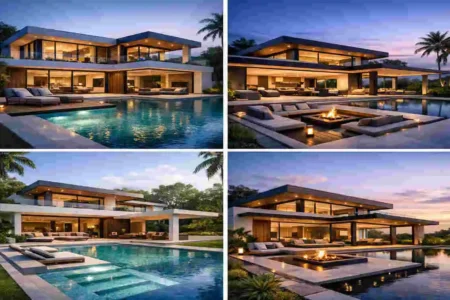 Luxury modern bungalow design