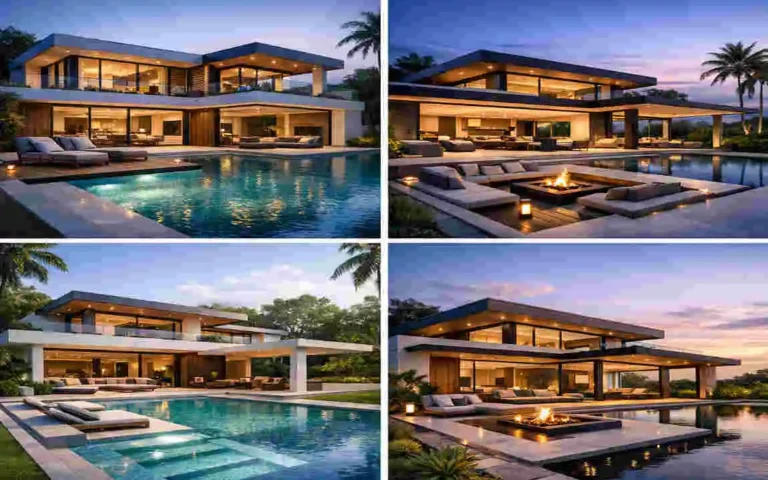 Luxury modern bungalow design