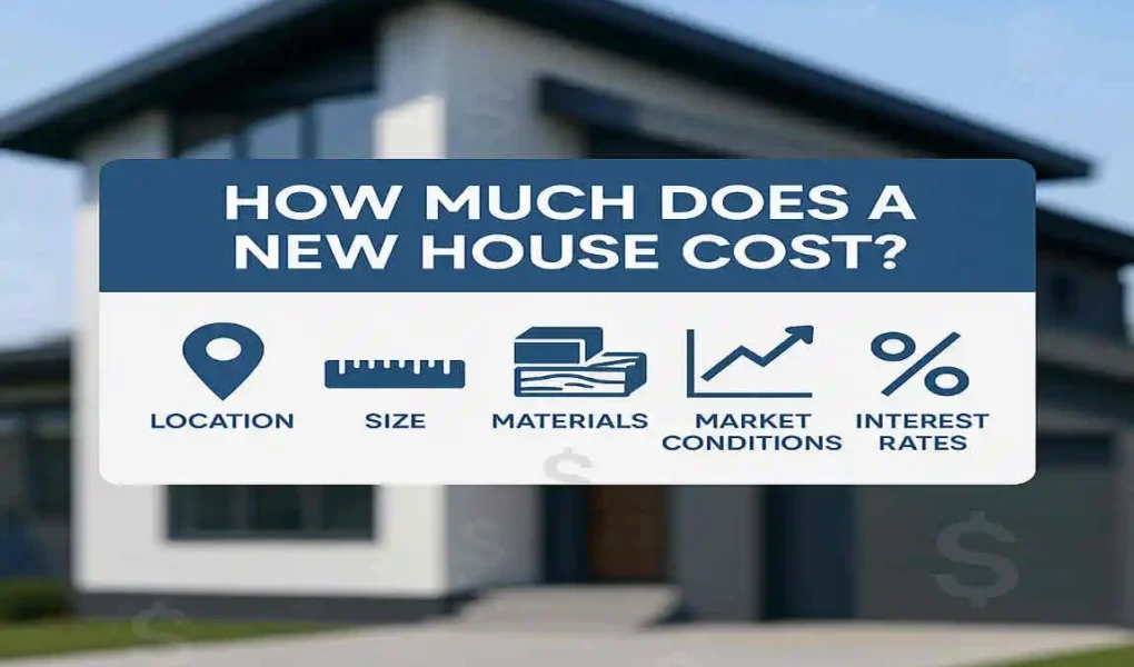 How Much Does a New House Cost ? Key Factors Affecting Home Prices Today