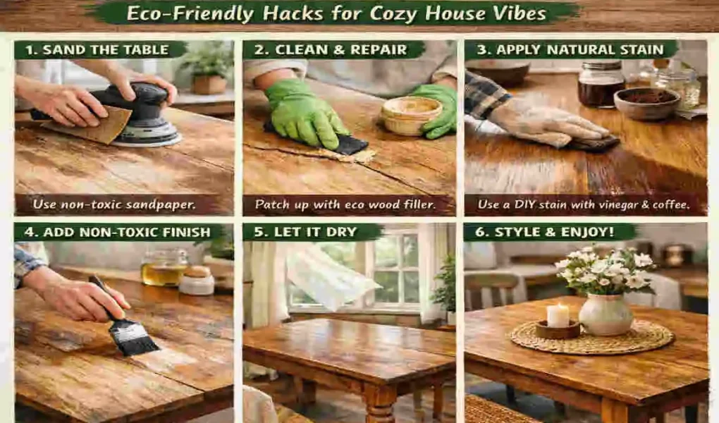 Refinish Kitchen Table