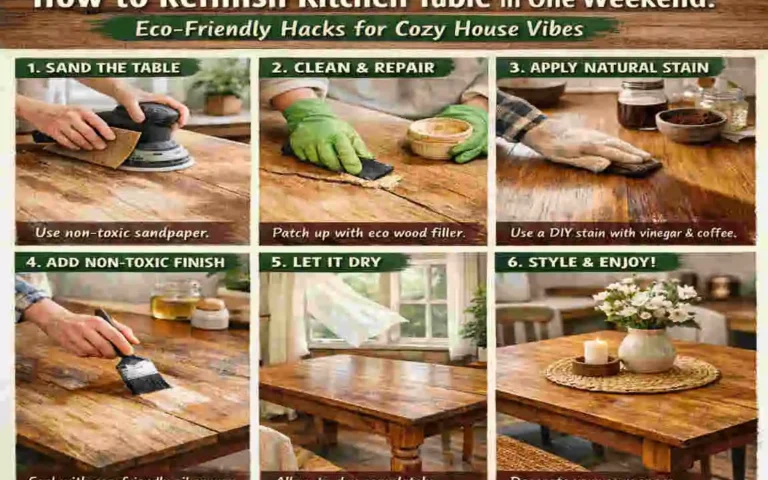 Refinish Kitchen Table